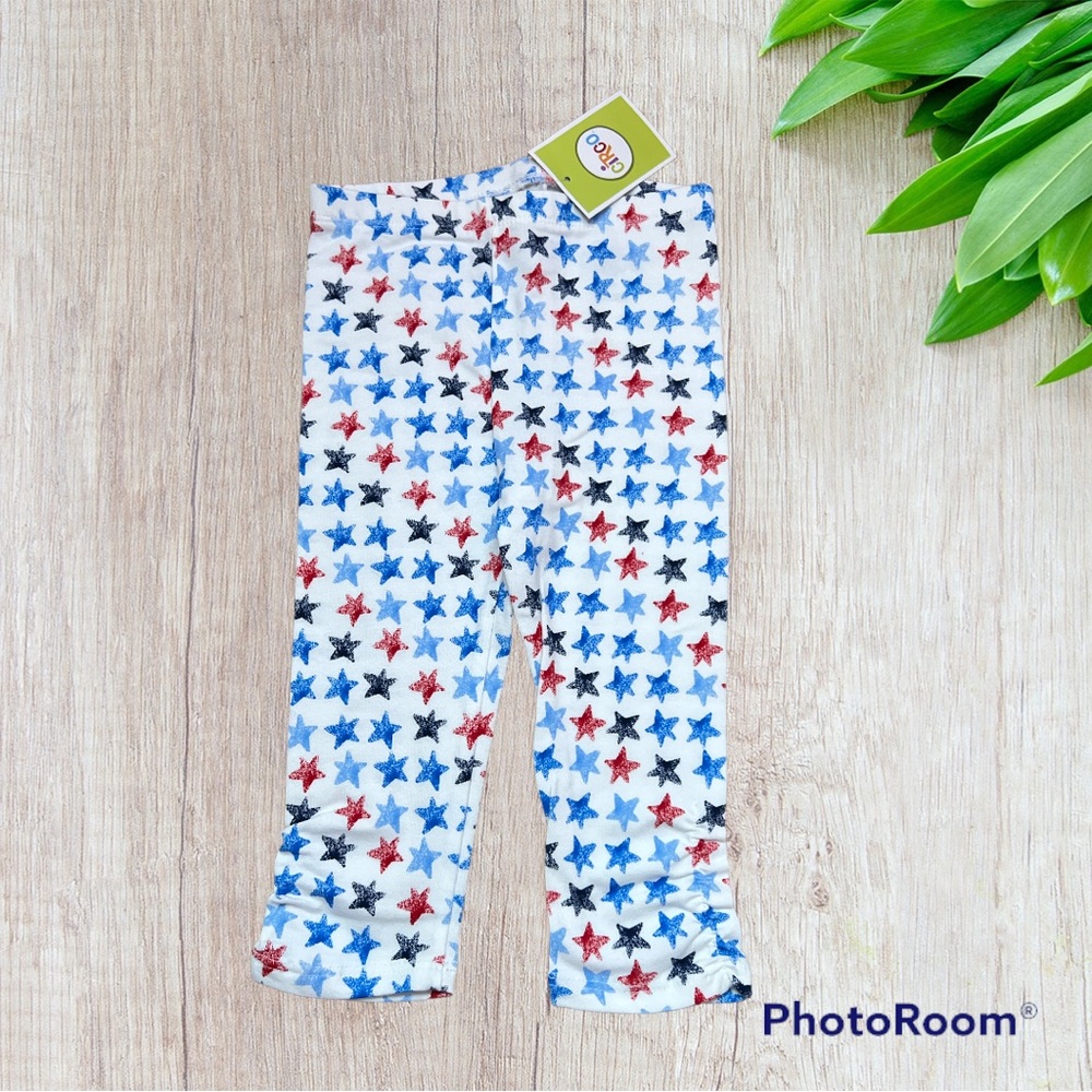 Red, white and blue stars pants